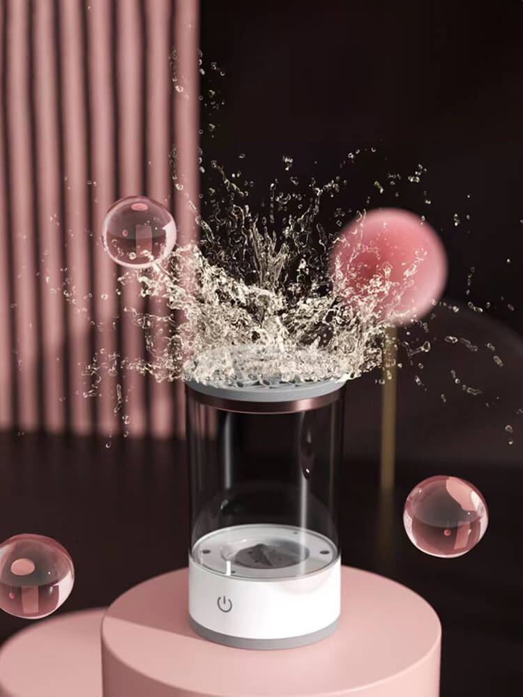 Limpador Elétrico de Pincéis de Maquiagem