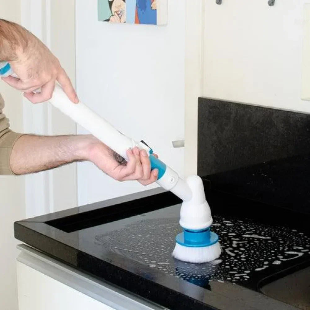 Escova Elétrica de Limpeza Gira Brush 360 - Âncora