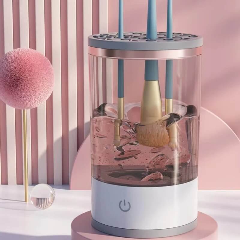 Limpador Elétrico de Pincéis de Maquiagem