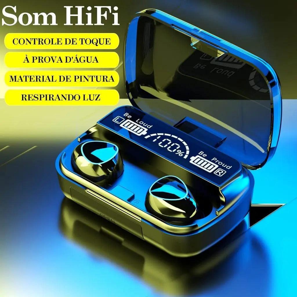 Fone de Ouvido Bluetooth 5.1 M10