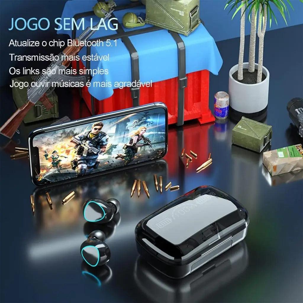 Fone de Ouvido Bluetooth 5.1 M10