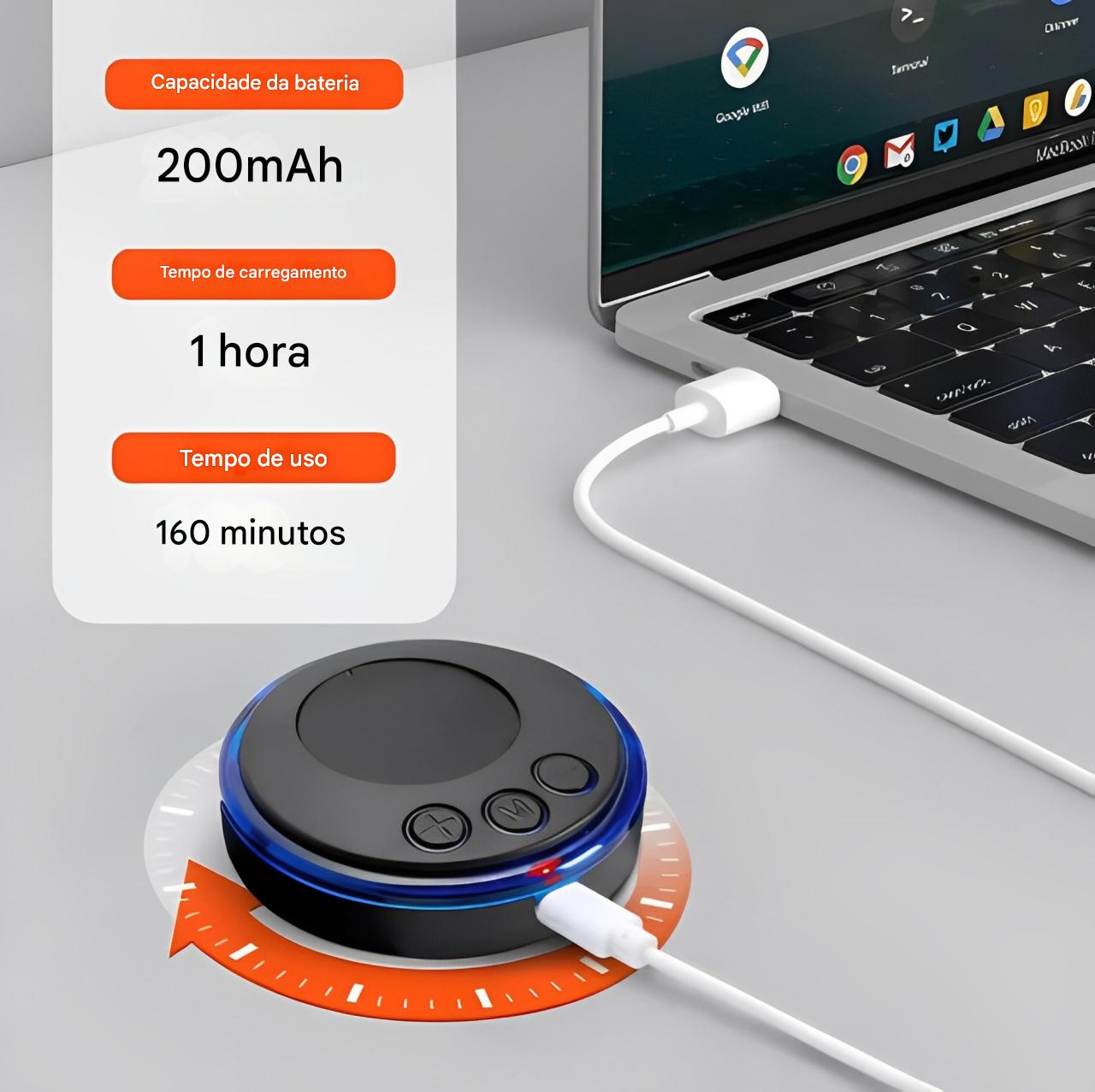 Mini Massageador de Dor Muscular