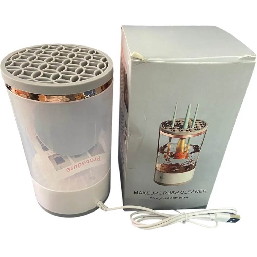Limpador Elétrico de Pincéis de Maquiagem