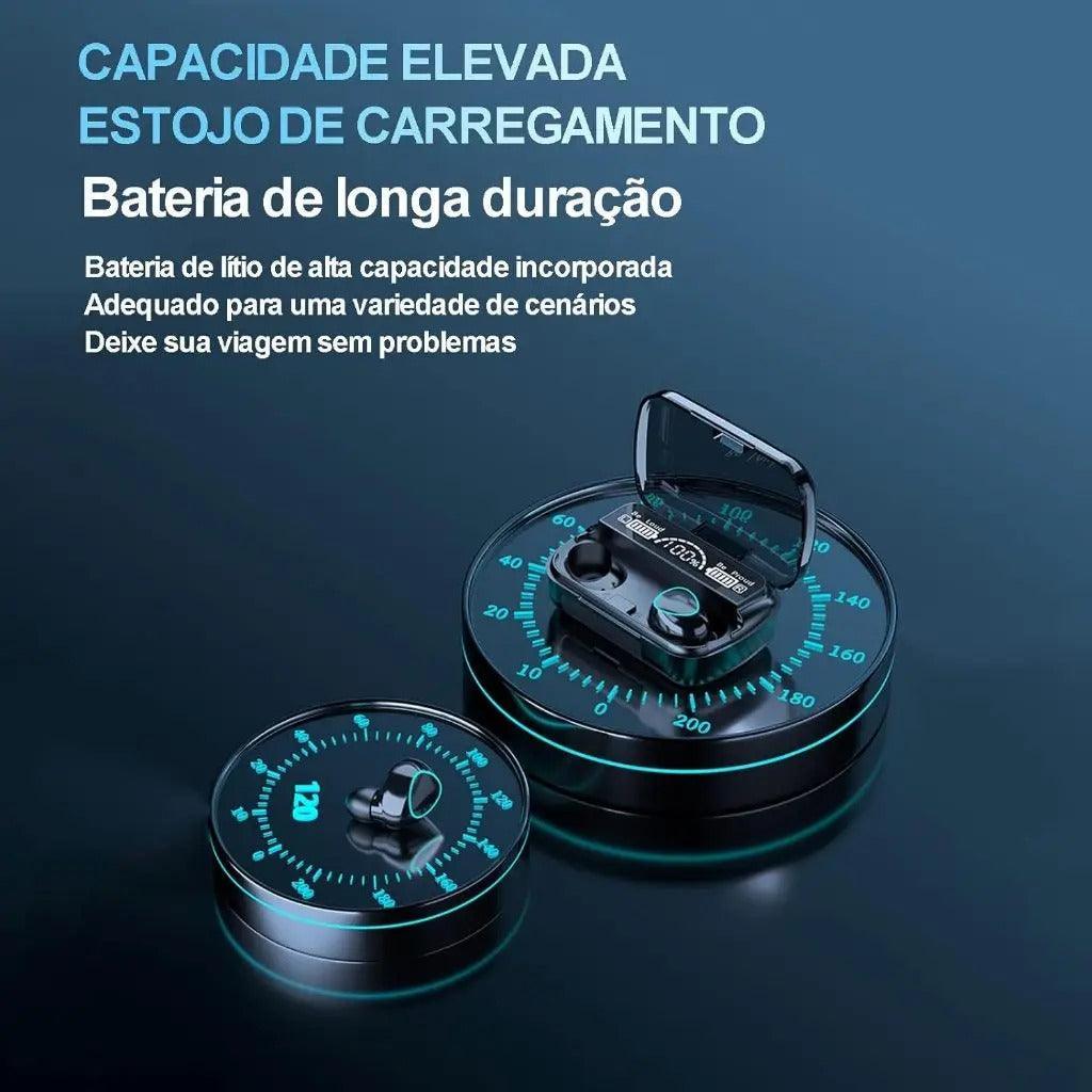 Fone de Ouvido Bluetooth 5.1 M10