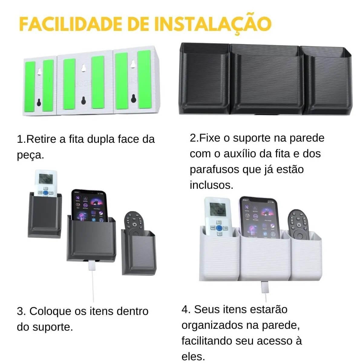 Suportes de Controle Parede