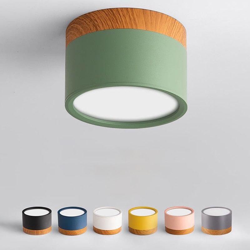 Luminária de Teto LED Sobrepor Nórdico